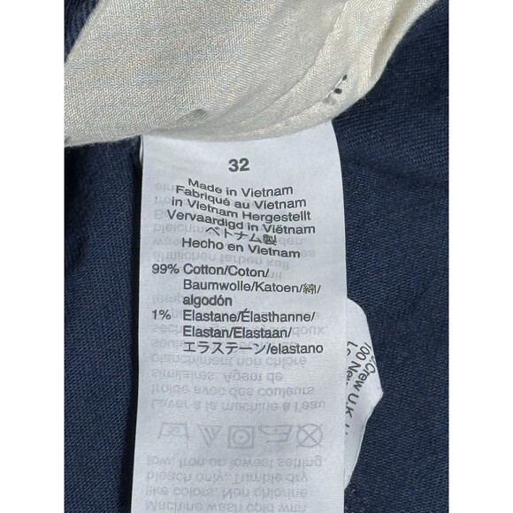 J. Crew Shorts Men's 32 Navy Blue Pink Flamingo All Over Golf Chino Stretch 9" - Picture 4 of 8